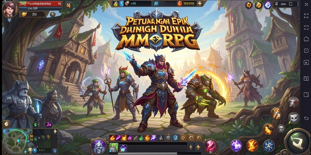 Tampilan gameplay mendalam dari 7SVIP yang menarik dalam dunia MMORPG.