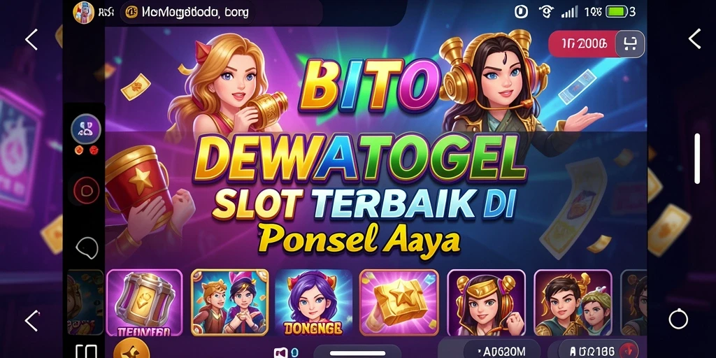 Tampilan gameplay menarik dari DEWATOGEL dengan efek visual yang menawan.