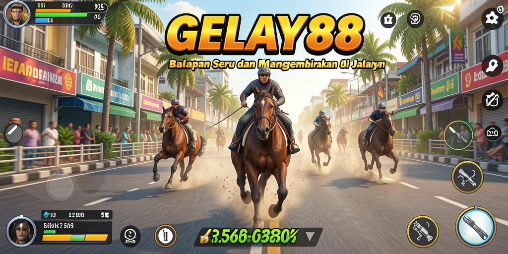 Tampilan menarik dari gameplay Racing di GELAY88 yang penuh aksi.