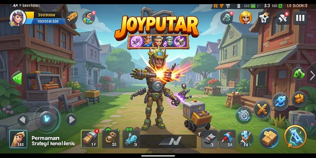 Gameplay seru dan strategi mendebarkan di JOYPUTAR.
