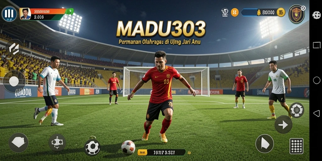 Tampilan gameplay seru dan menarik dari MADU303.