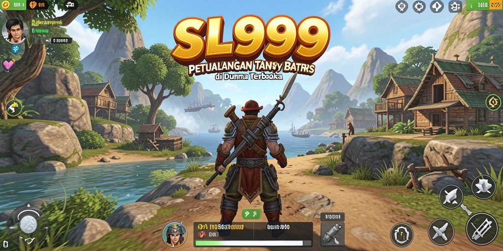 Gameplay seru dalam dunia terbuka SL999 yang luas.