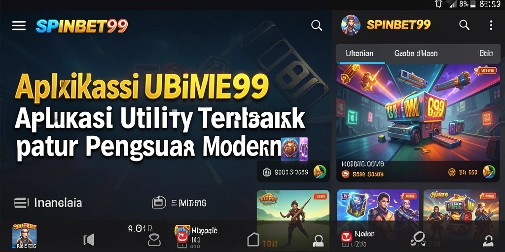 Tampilan antarmuka SPINBET99 yang user-friendly dan menarik.