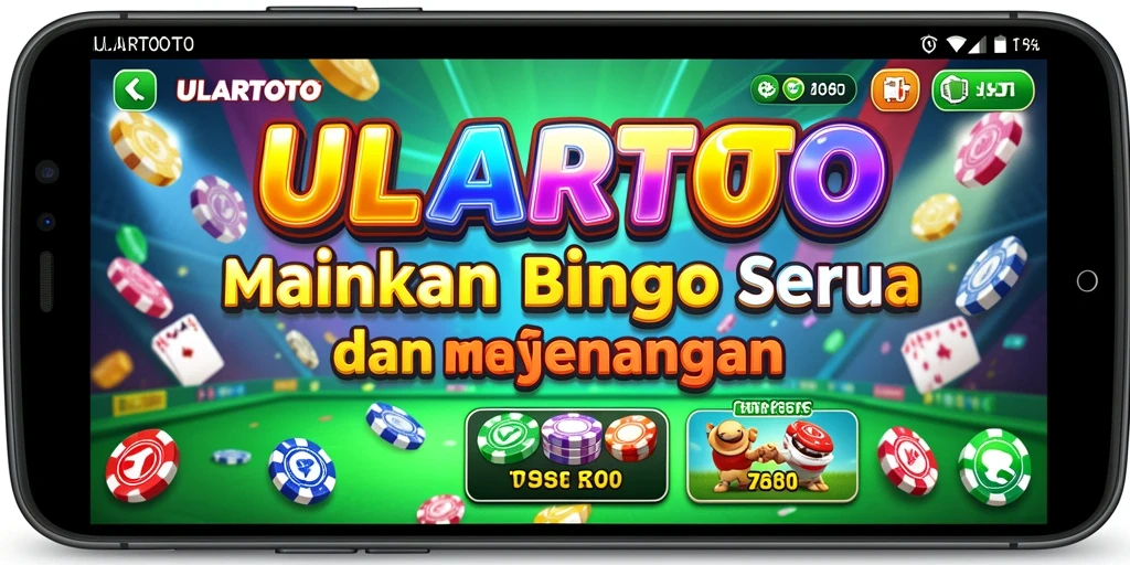 Tampilan gameplay ULARTOTO dengan angka Bingo yang menantang.